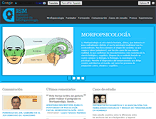 Tablet Screenshot of morfopsicologiaism.com
